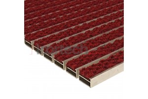 Решетка Floortech с ворсом цвет красный